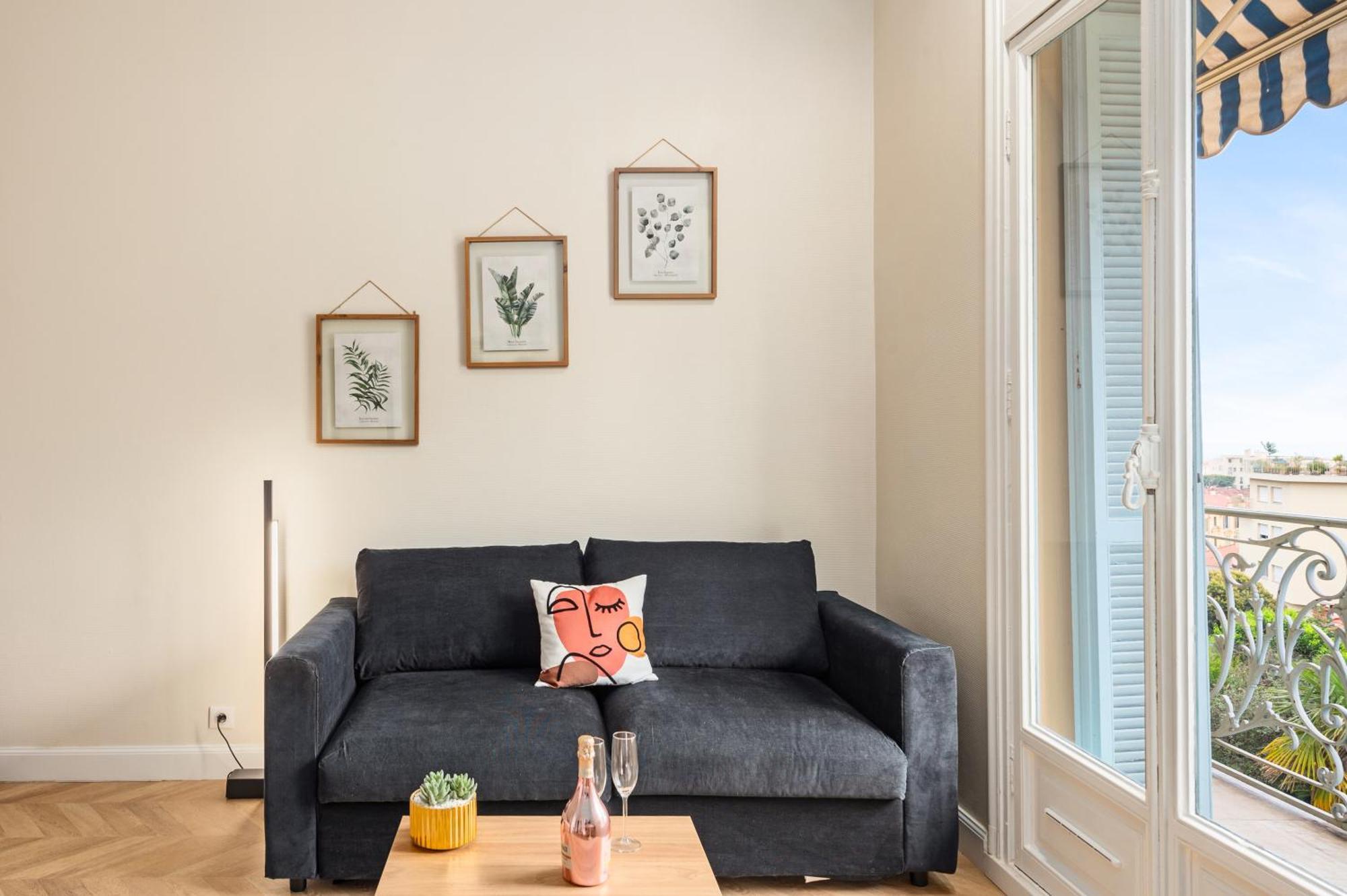 Appartement Mont Fleuri- Somptueux 2 Pieces - Parking - Menton Extérieur photo