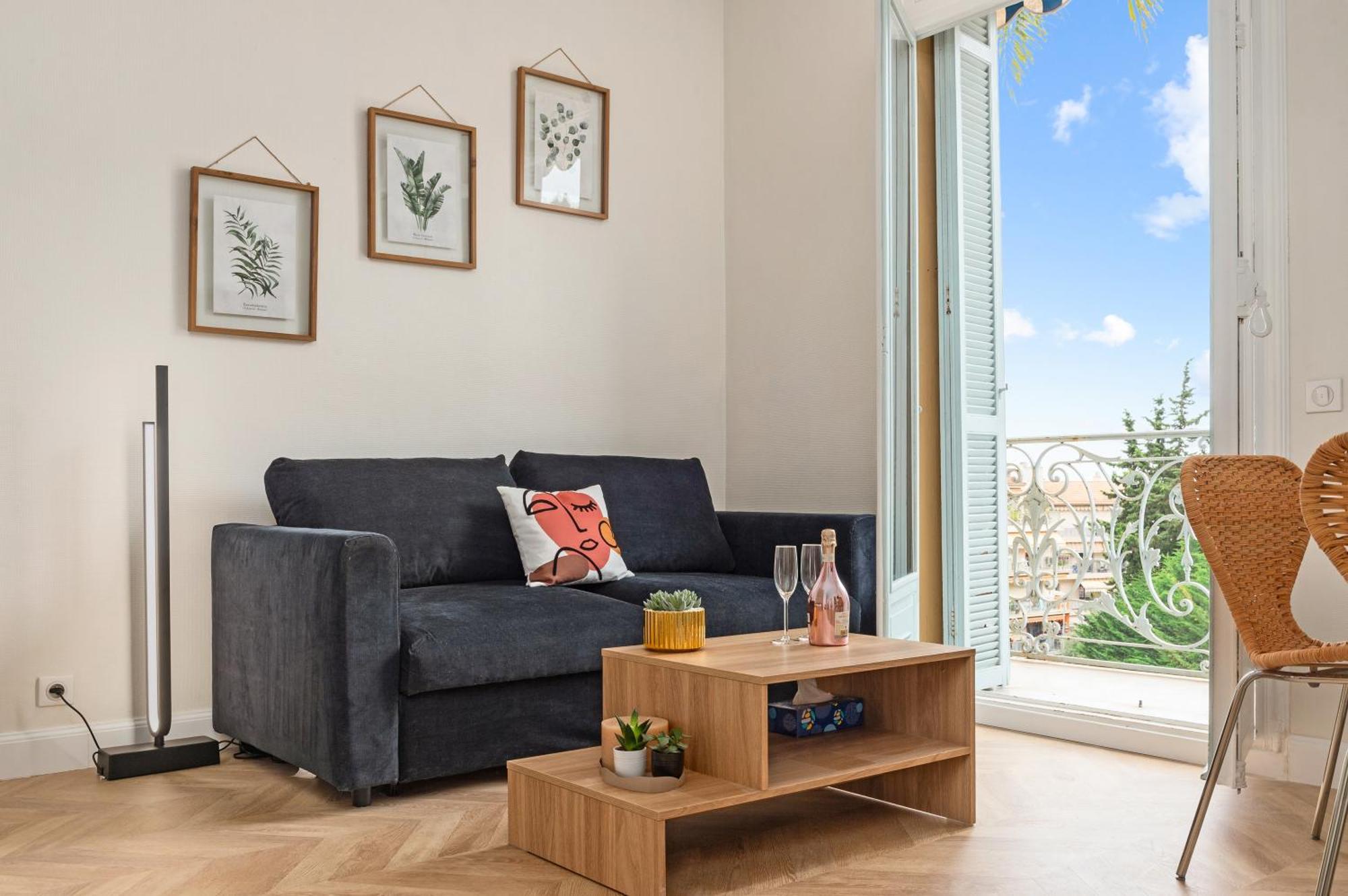 Appartement Mont Fleuri- Somptueux 2 Pieces - Parking - Menton Extérieur photo